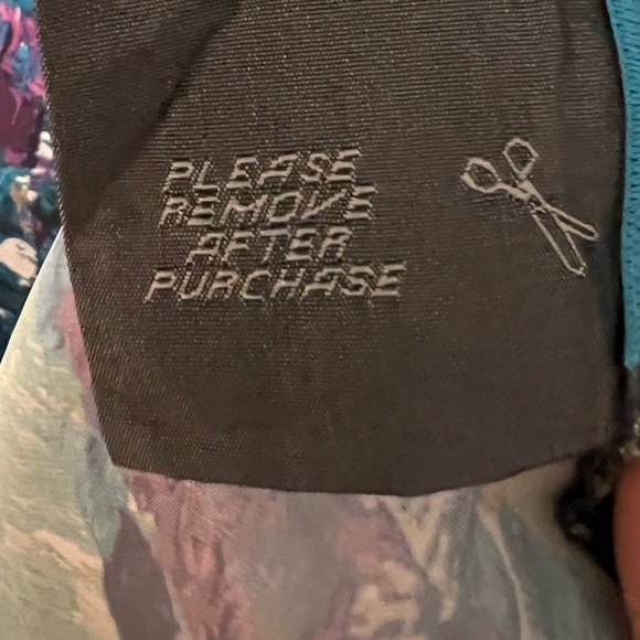 DANA BUCHMAN NWOT $54 ELECTRIC MIX LYONS BEADED BLOUSE TUNIC KIMONO SIZE XL - Picture 7 of 12